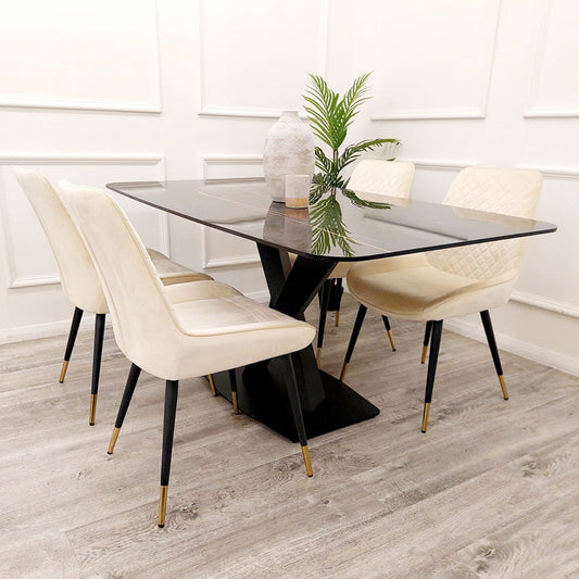 Apollo 1.6 Dining Table with 4 chairs