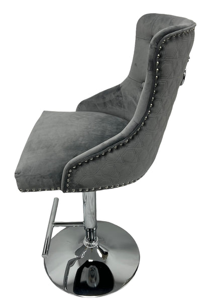 Roma Barstool Grey