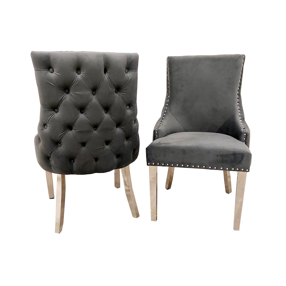 Kensington Dark Grey Dining chairs