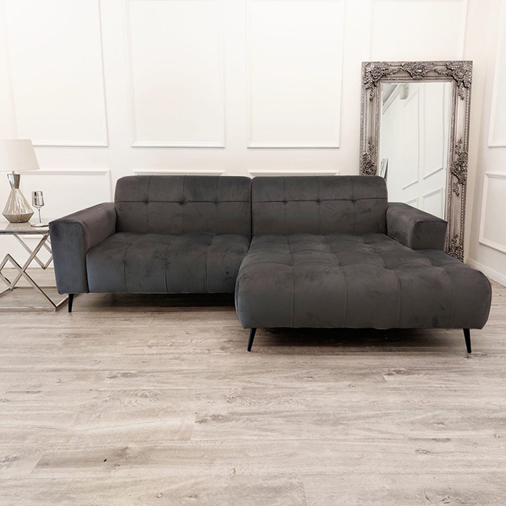 Oslo Open Plan Sofa (Steel Grey)