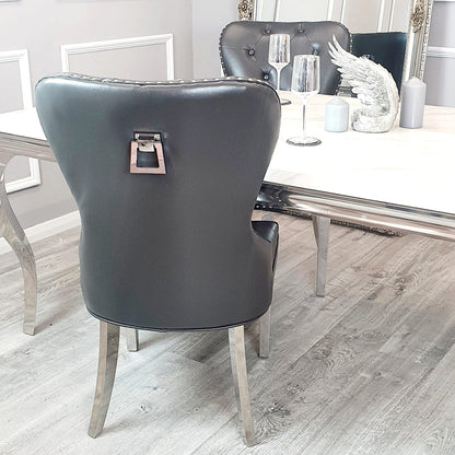 Mayfair Dining chair Dark grey