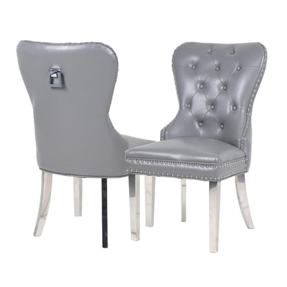 Mayfair Dining chairs Light grey